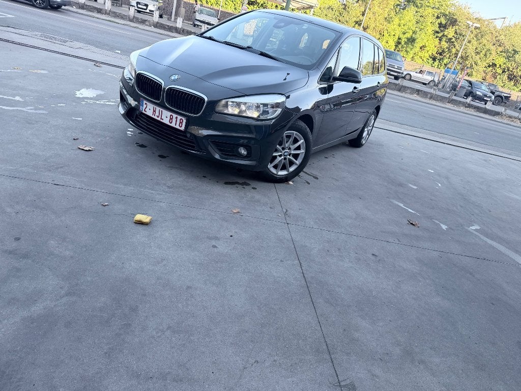 BMW 218 gran tourer 2015    150ch, Autos, Boîte manuelle, Noir, 5 portes, Particulier