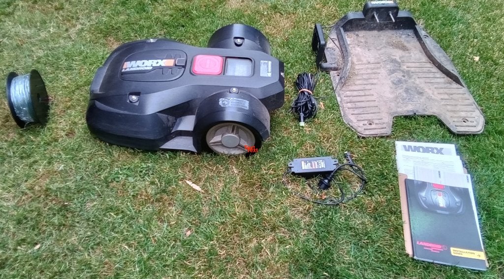 Worx Landroid compleet systeem, Tuin en Terras, Ophalen, Gebruikt, Bestuurbaar via app, WORX
