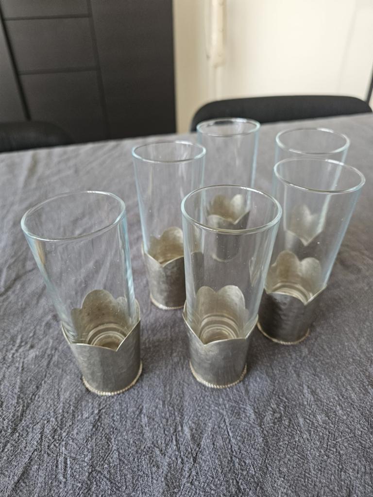Verres à thé Marocains, Enlèvement ou Envoi