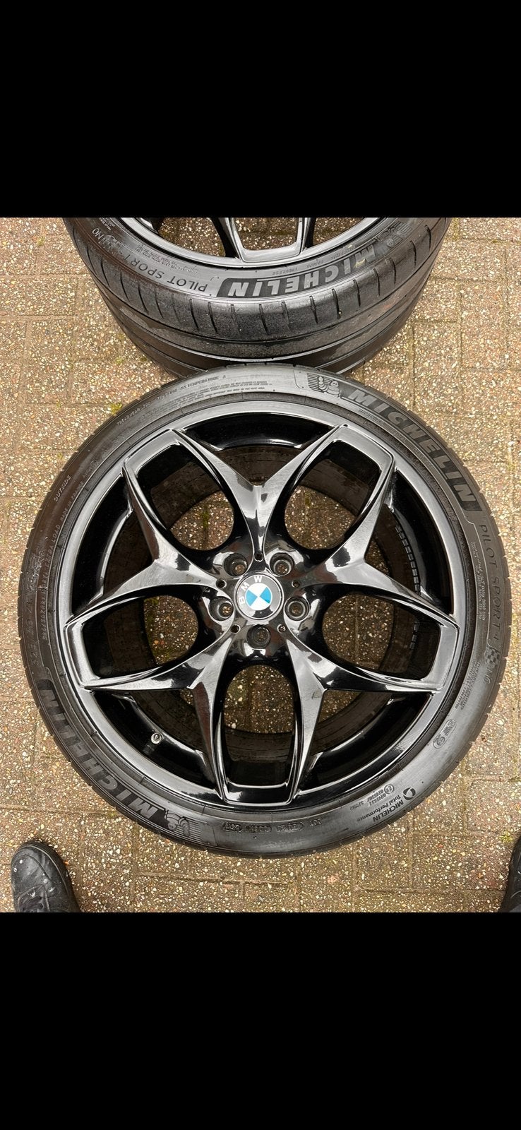 Te koop: Originele BMWX6M21velgenmet banden – perfecte staat, Ophalen, Banden en Velgen, 21 inch, Zomerbanden