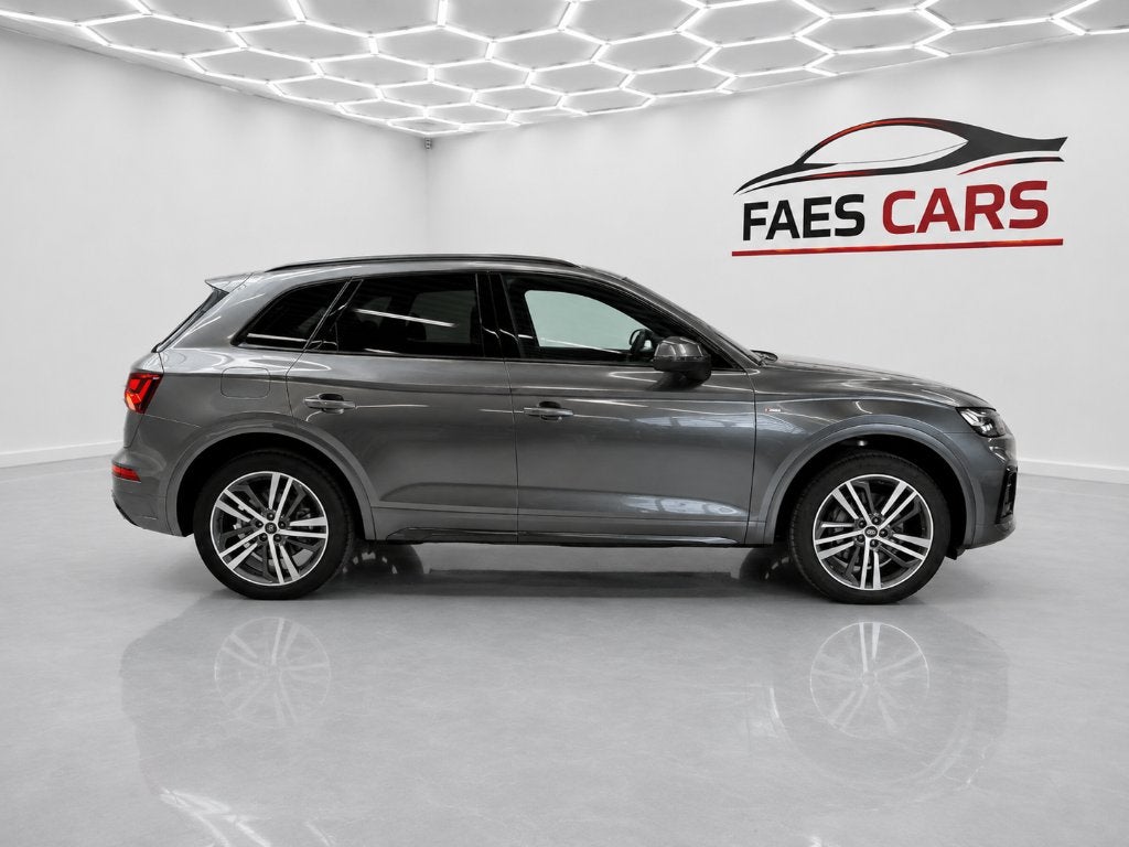 Audi Q5 50 TFSI S-Line Quattro, Autos, Audi, Argent ou Gris, Achat, Euro 6, Entreprise