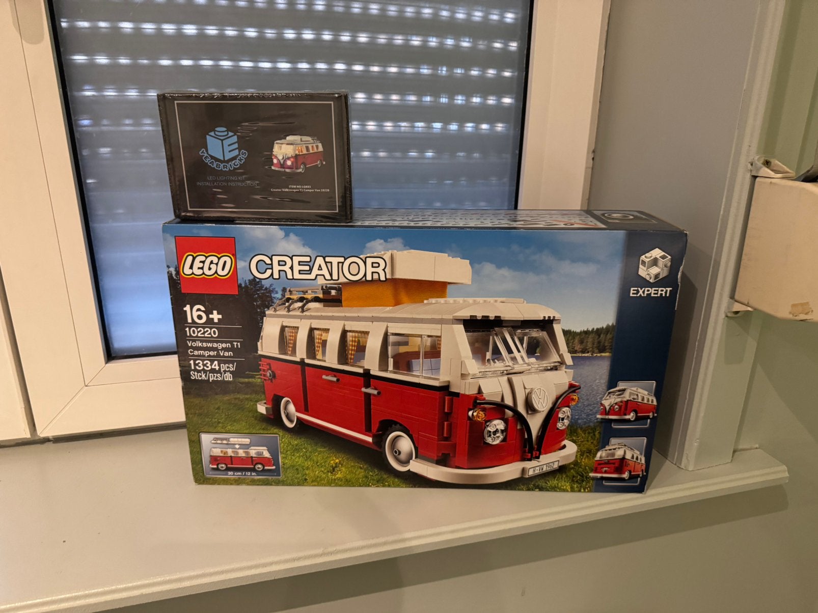 Lego T1 volkswagen camper, Ophalen, Lego, Nieuw, Compleet