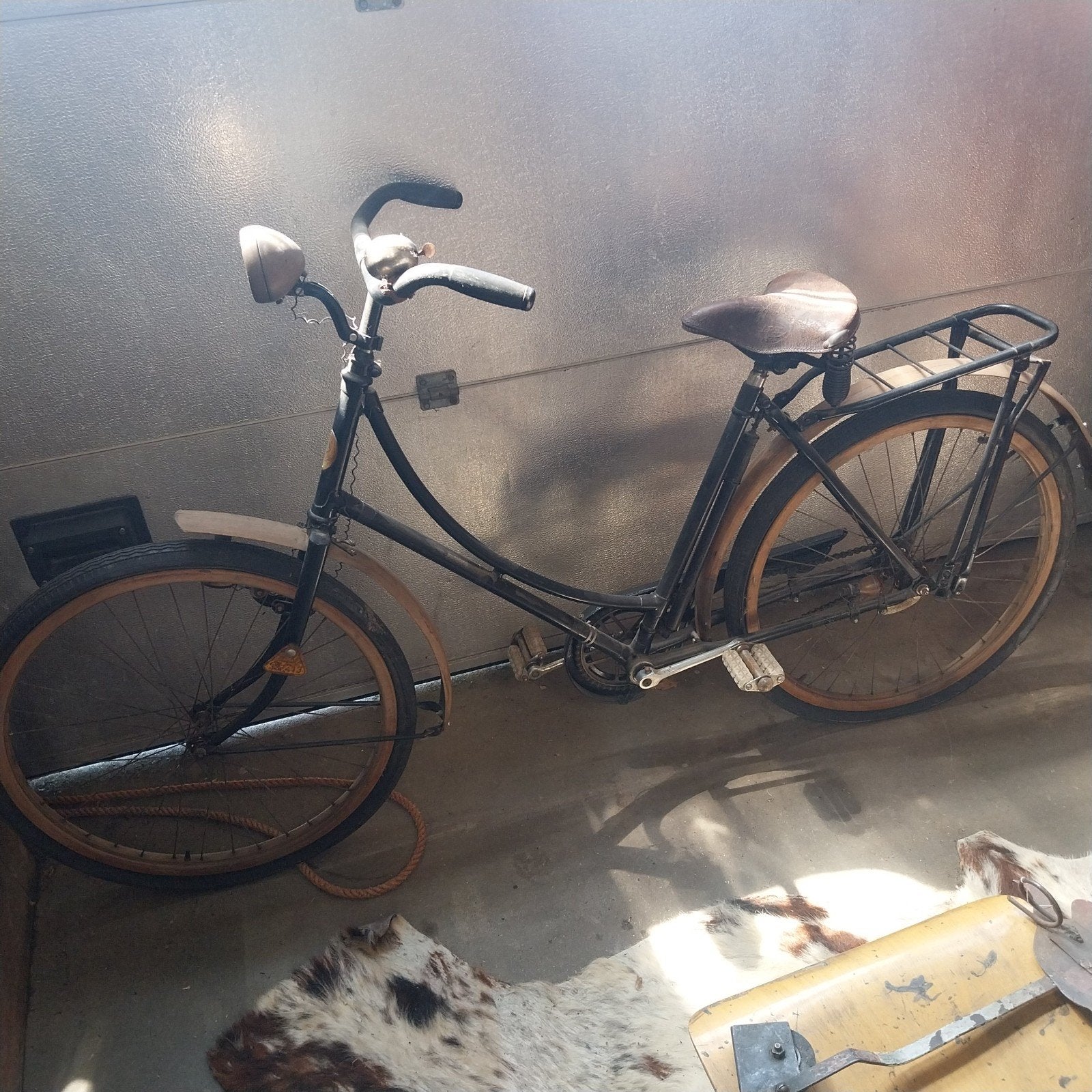 Vintage JOS TAKX damesfiets,houten wielen, Fietsen en Brommers, Ophalen, Jos takx, ., .