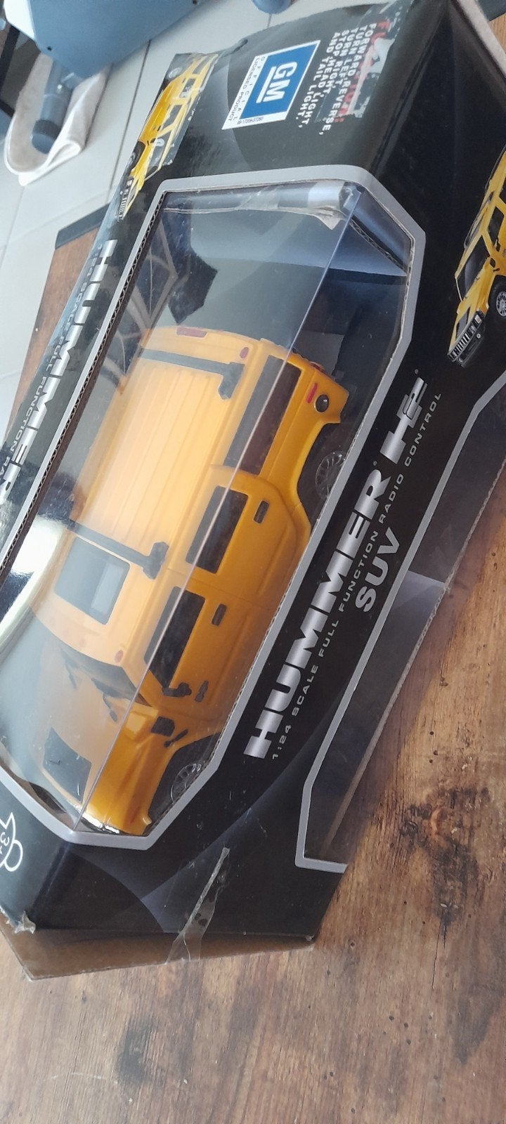 Hummer Suv 1/24 radiogestuurde volledige functie, Ophalen of Verzenden