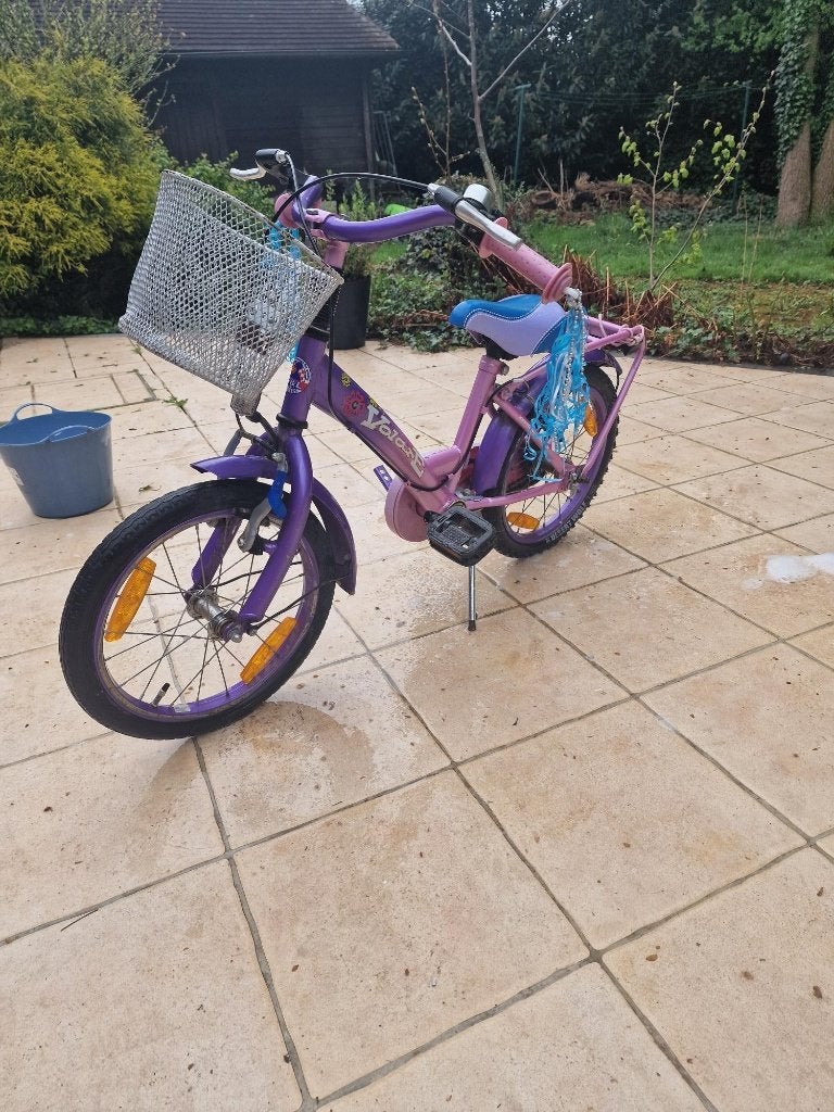 Kinderfiets 14 inch (3-5 jaar), Ophalen, Gebruikt, Velgrem, 14 inch of minder