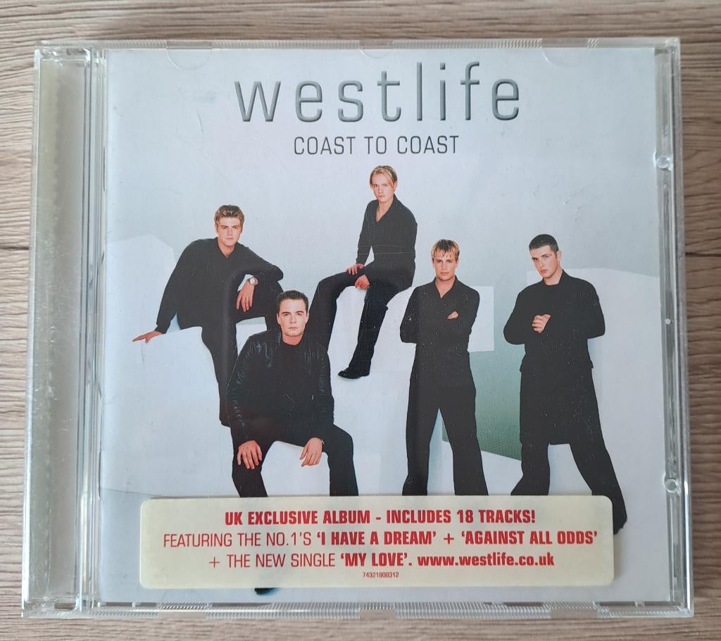 Westlife - Coast To Coast UK EXCLUSIVE ALBUM, Enlèvement ou Envoi, 2000 - 2009, Comme neuf