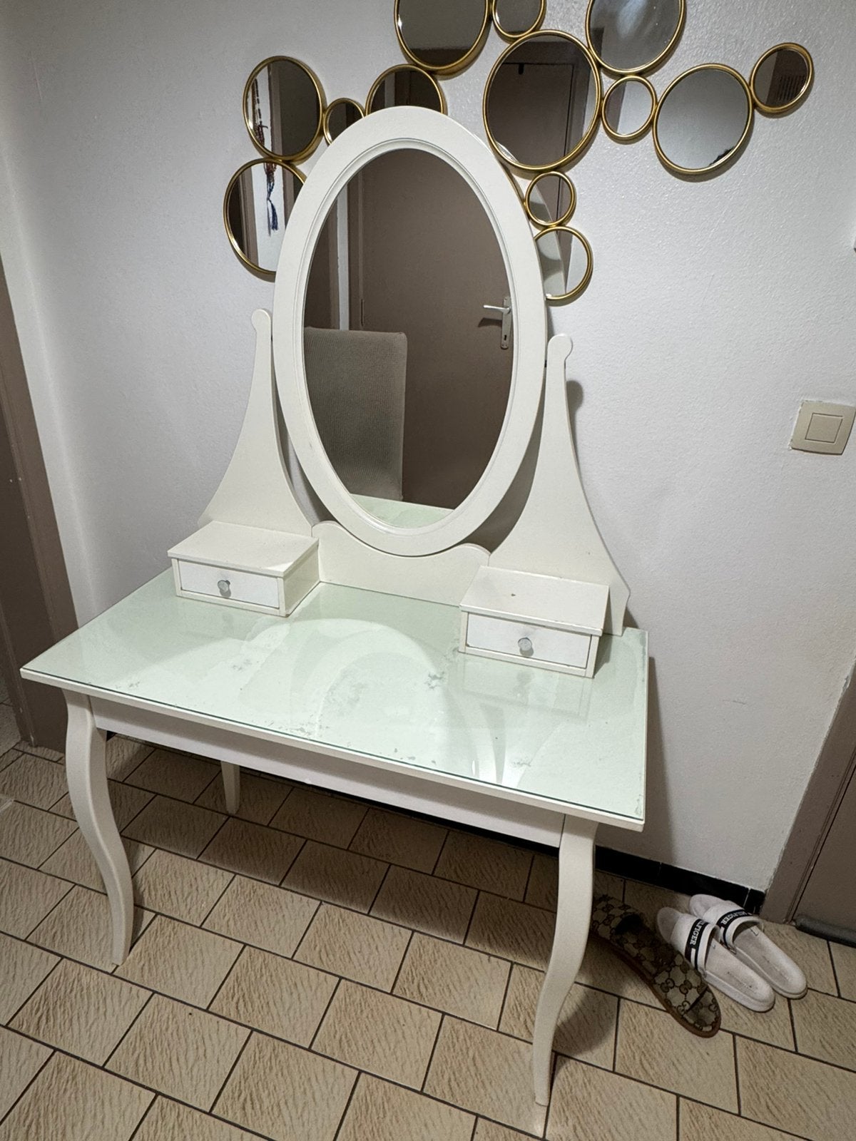 Coiffeuse a donner ikea, Maison & Meubles, Enlèvement, Utilisé