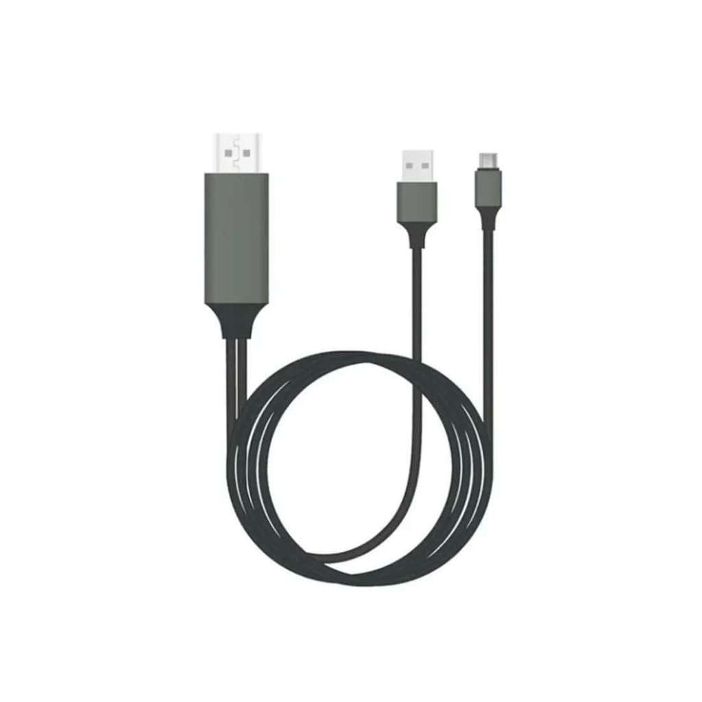 Câble USB-C et USB-A vers HDMI, Enlèvement ou Envoi, Neuf, Rouge