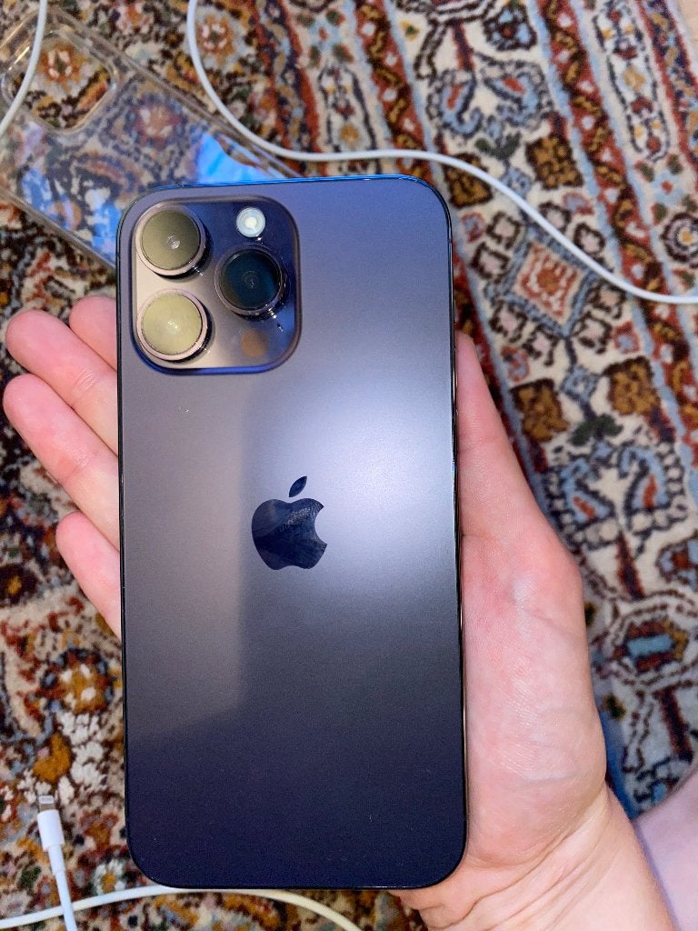iPhone 14 Pro Max, Telecommunicatie, Mobiele telefoons | Apple iPhone, Paars, Refurbished, Met simlock, IPhone 14 Pro Max