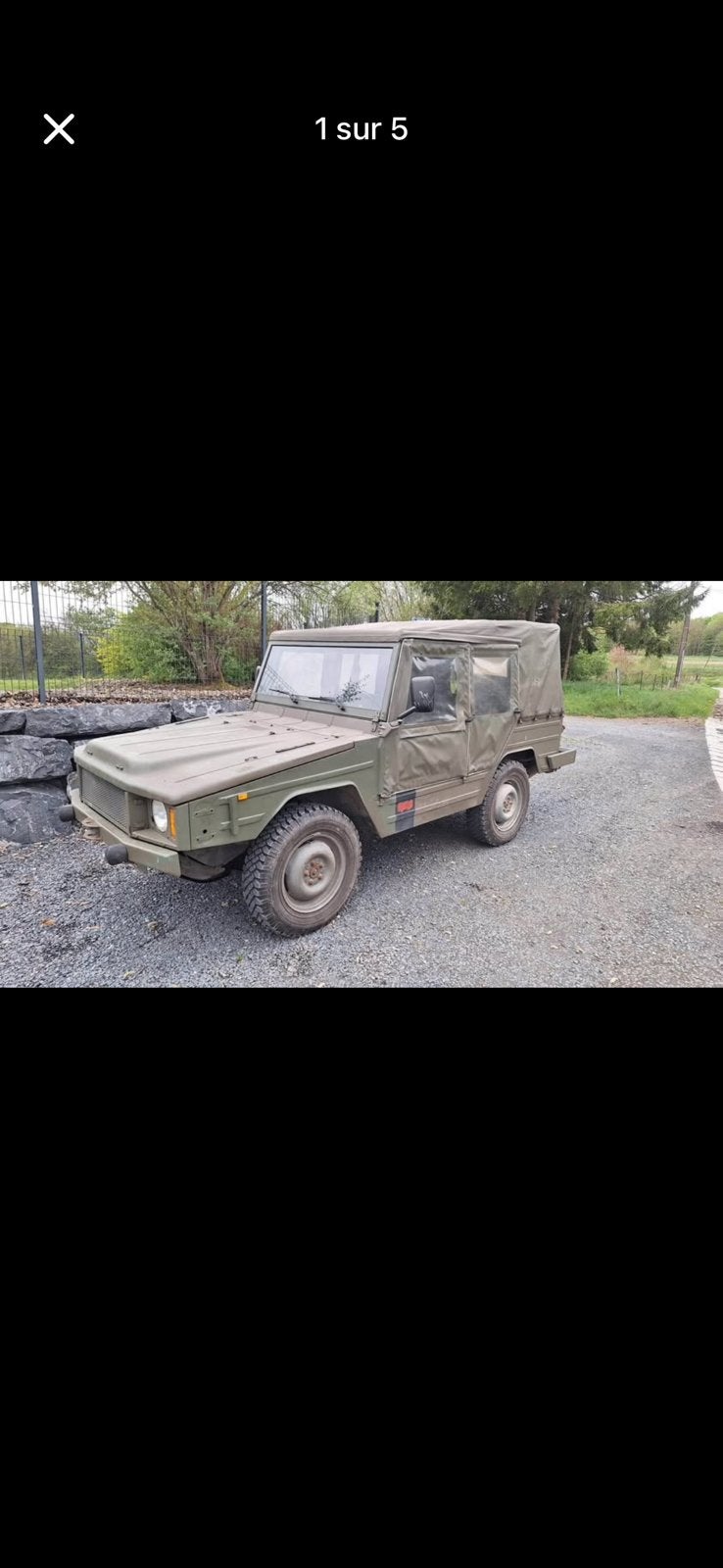 Vw iltis bombardier full origine, Particulier, 4x4, Te koop, Benzine