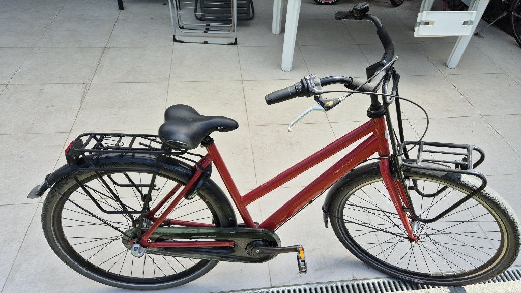 👍Chique fiets "Cortina" 28 inch , maat 50 - Perfecte staat, Ophalen, Terugtraprem, 47 tot 50 cm, Versnellingen