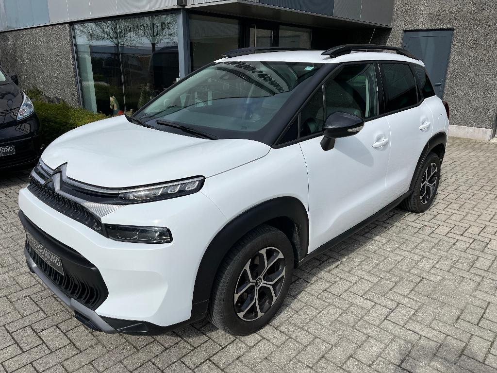 citroen c3 air-cross navigatie leder airco cruise euro 6d, Lederen bekleding, Leder en Stof, Wit, Bedrijf