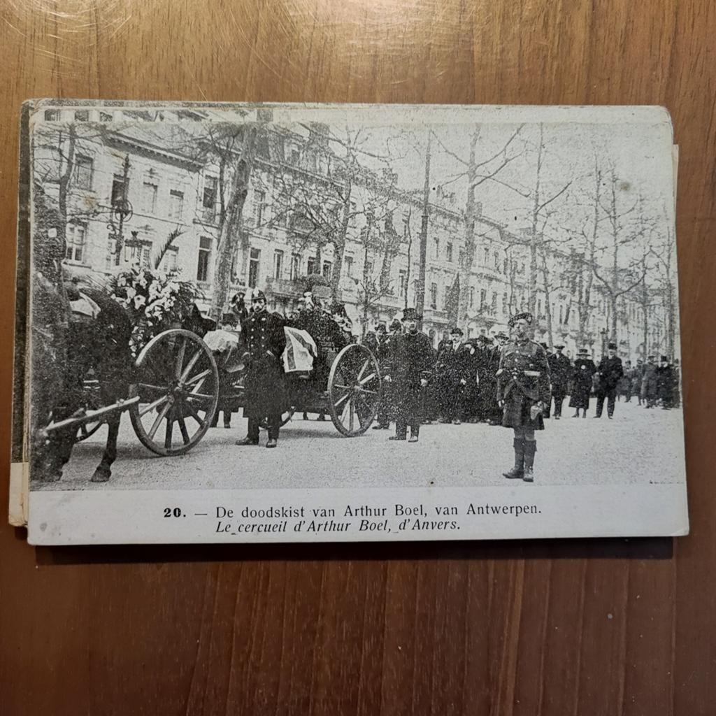 De doodskist van Arthur Boel van Antwerpen, Ophalen of Verzenden