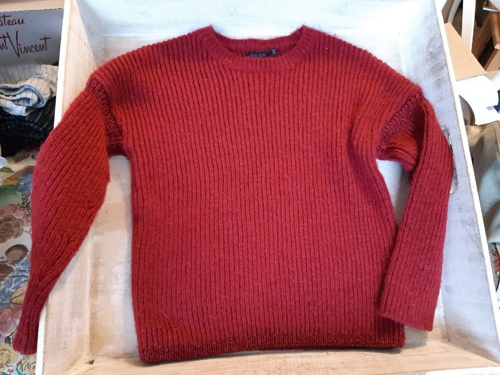 Pull fille marque IKKS - taille 6 ans, Kinderen en Baby's, Kinderkleding | Maat 116, Ophalen of Verzenden, Meisje