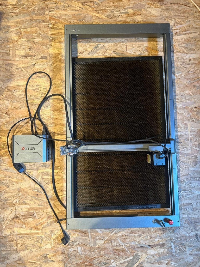 Ortur Laser Master 3 20W + Kit d'extension + Pompe à air, Computers en Software, Ophalen, Gebruikt, Printer, Ortur