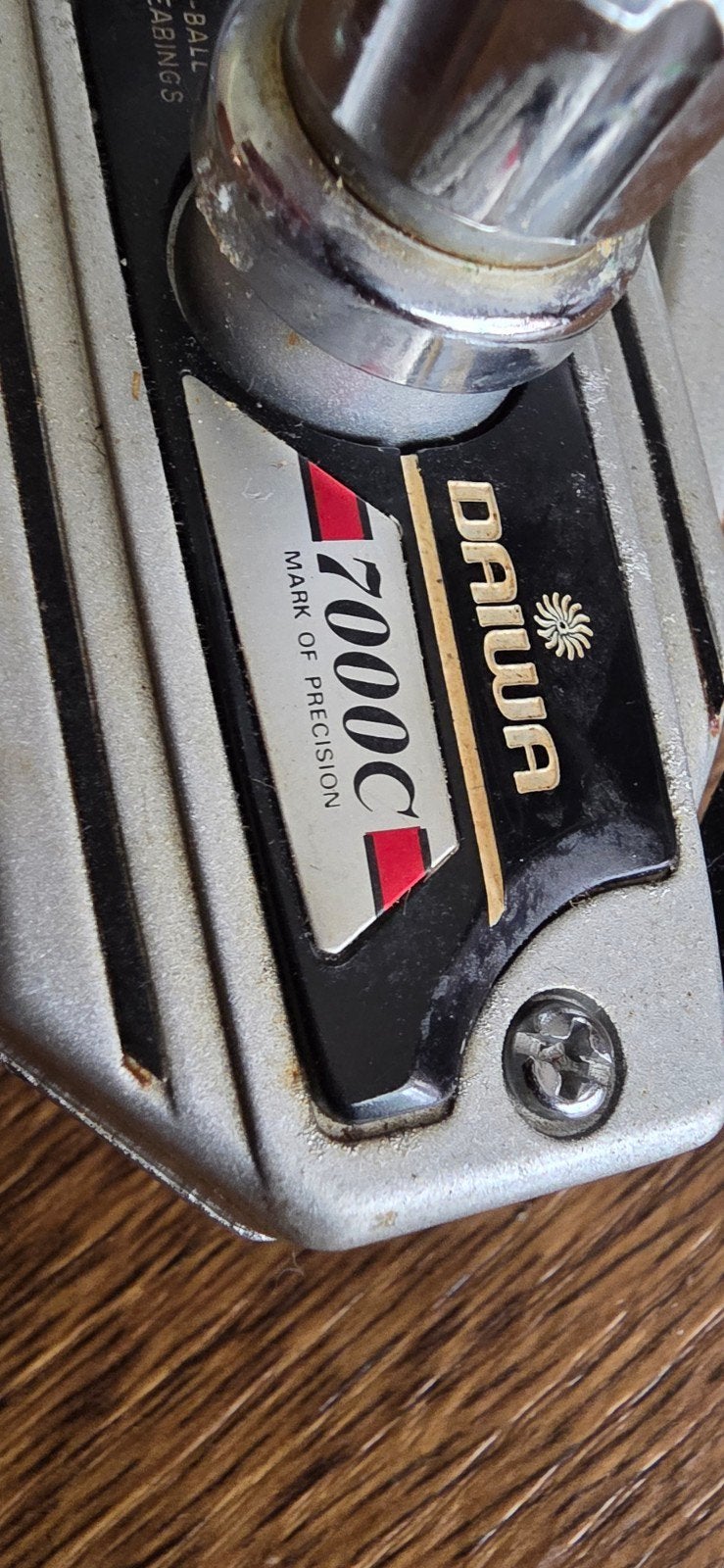 Daiwa 7000C grote zeevismolen,, Watersport en Boten, Ophalen