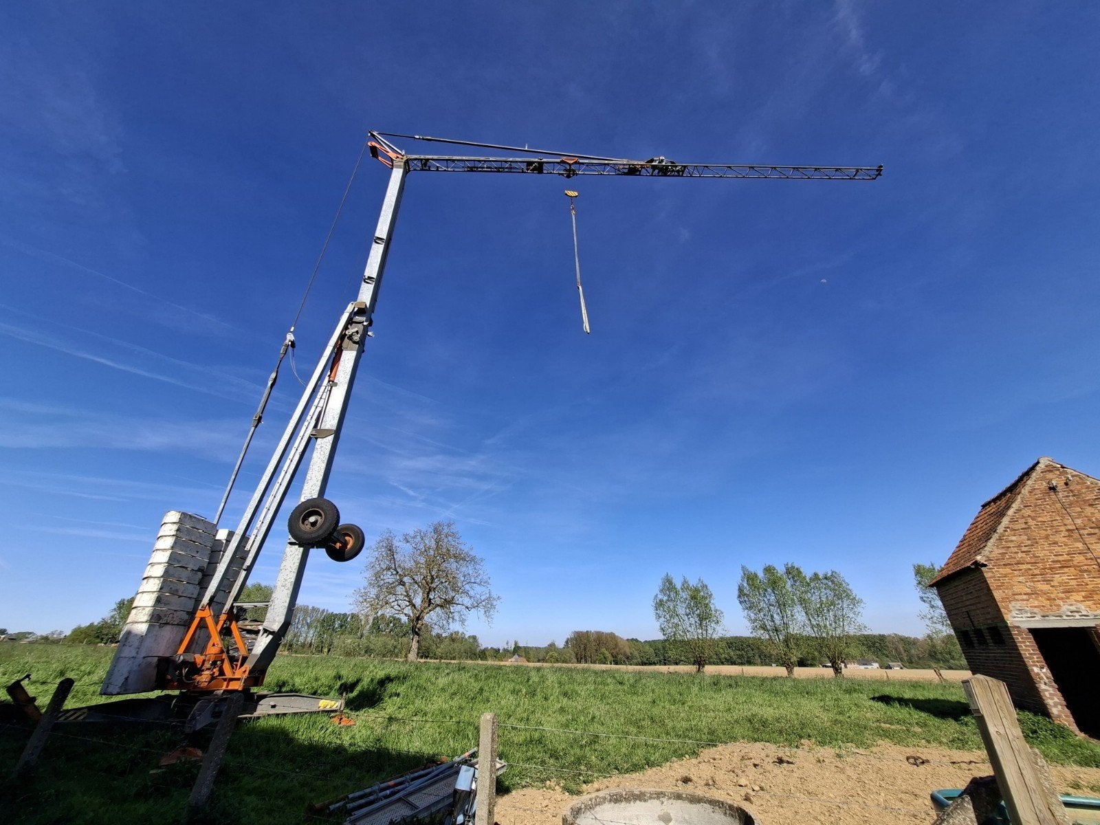 Bouwkraan Arcomet City 19s, Zakelijke goederen, Machines en Bouw | Kranen en Graafmachines, Ophalen