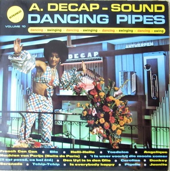 Decap Antwerp - Volume 10 - Dancing Pipes   - LP -, Enlèvement ou Envoi