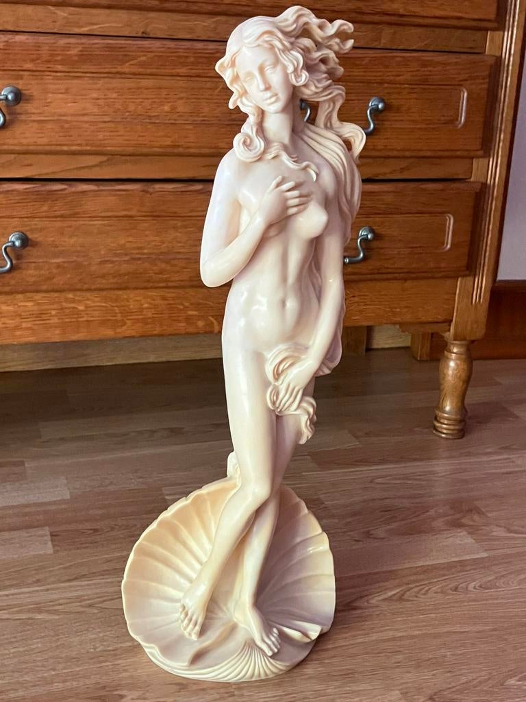 Groot Beeld "Geboorte van Venus" - A. Santini Italië 58 cm, Ophalen, Zo goed als nieuw