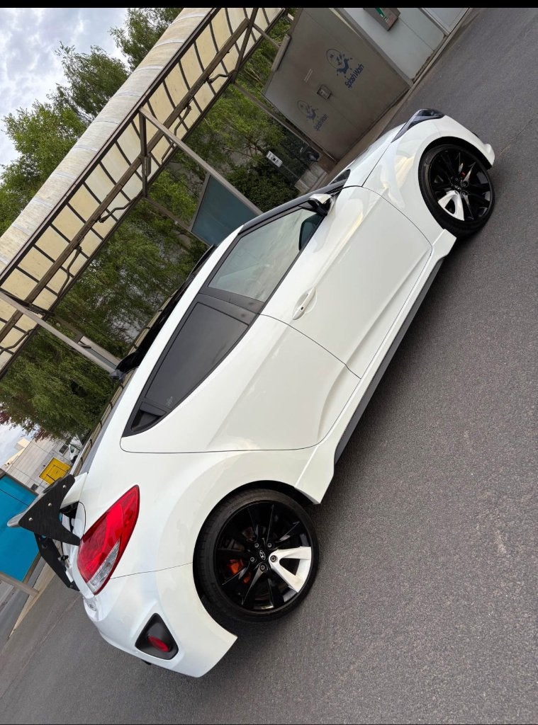 Hyundai Veloster 1.6 Turbo, Autos, Cuir, Euro 5, 4 portes, Boîte manuelle
