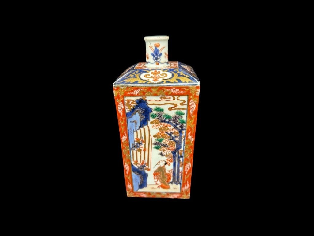 Antieke Japanse Ko Imari Fles., Antiek en Kunst, Ophalen of Verzenden
