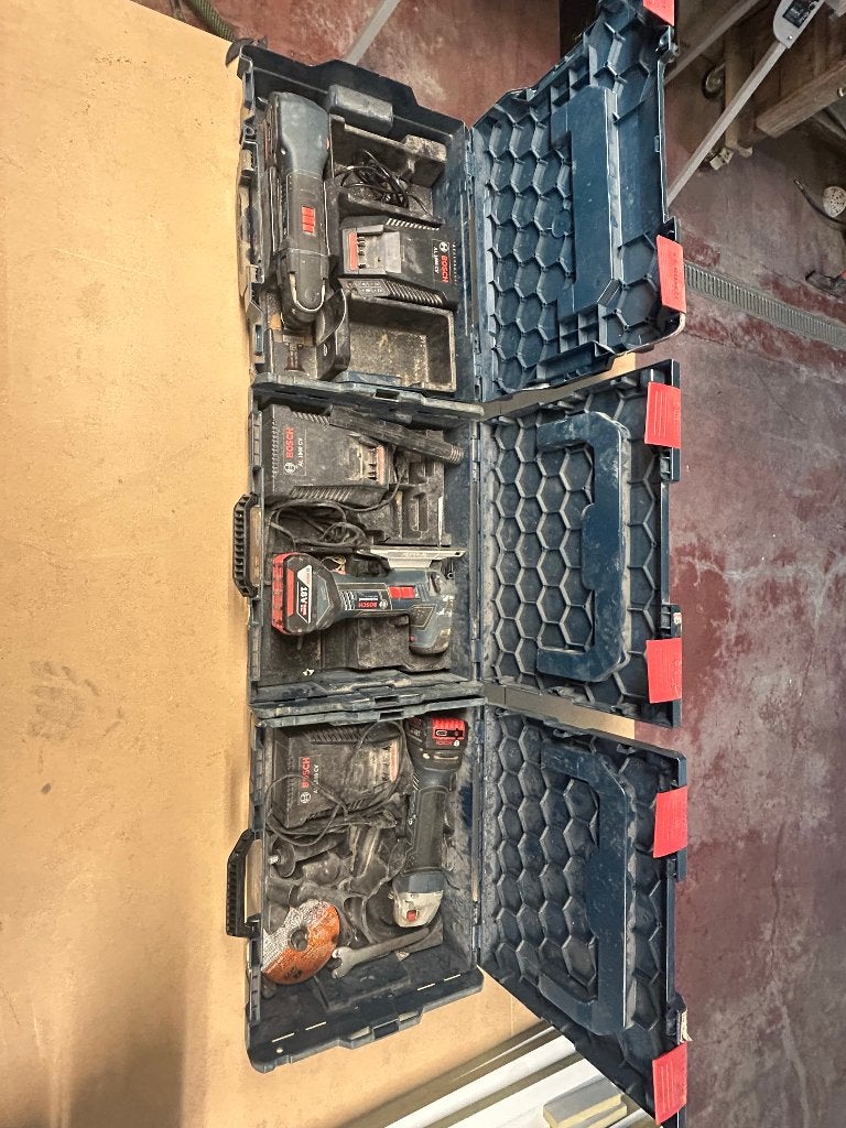 Pack Bosch sur batterie, Bricolage & Construction, Enlèvement, Utilisé, Scie sauteuse, BOSCH