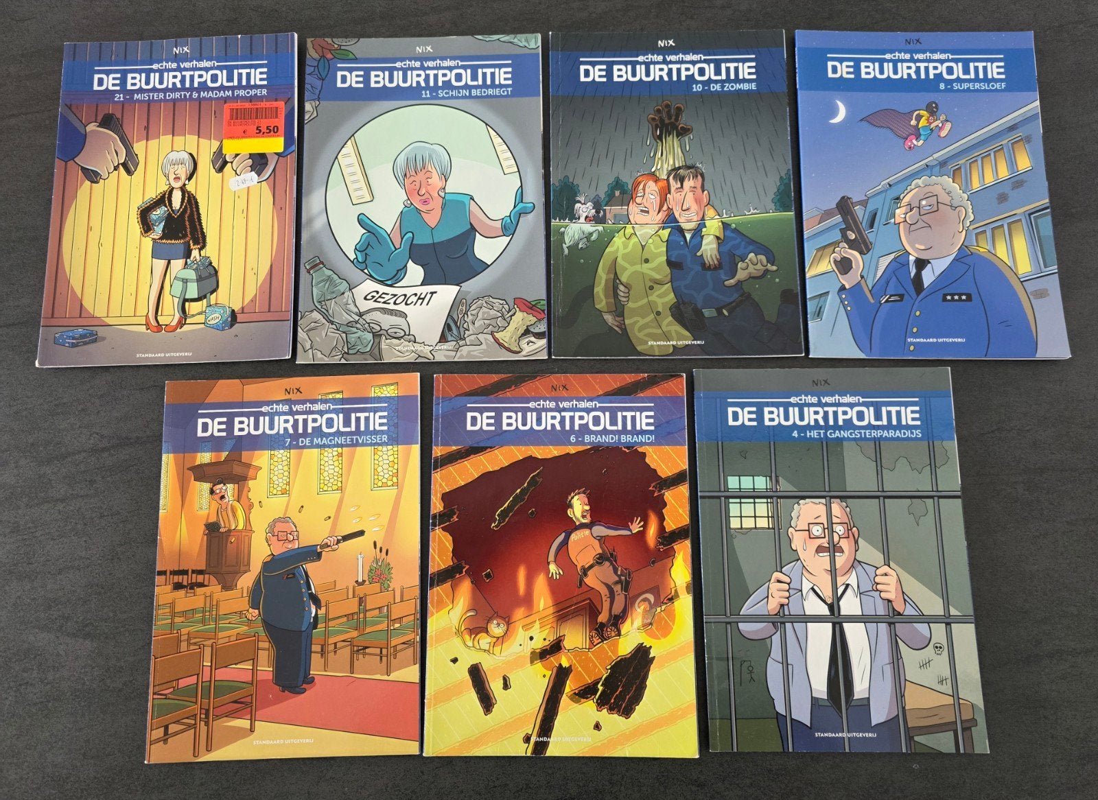 Strips: De Buurtpolitie.    Standaard Uitgeverij, Boeken, Ophalen of Verzenden