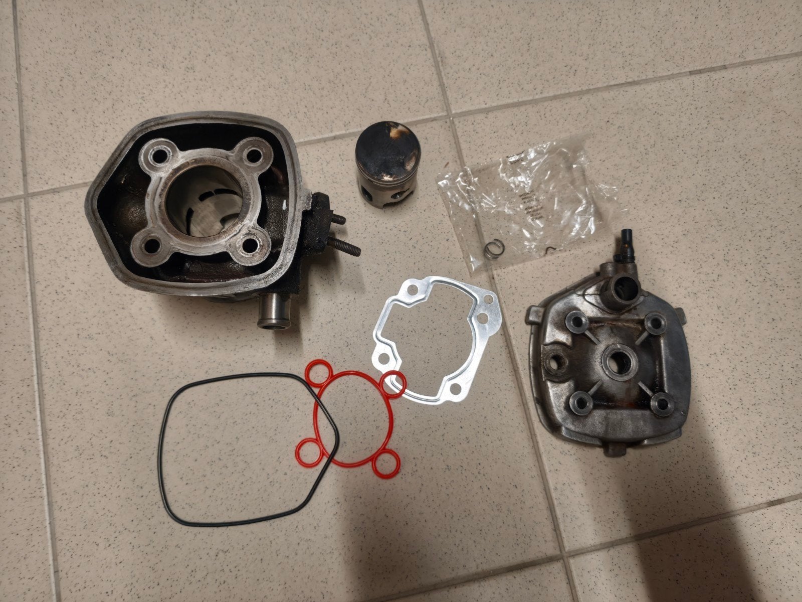 complete cilinder dr, Vélos & Vélomoteurs, Enlèvement ou Envoi, Utilisé, Cylindre, Yamaha