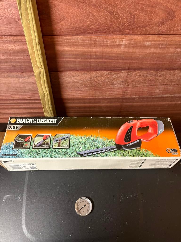 Black+decker heggenschaar en grasschaar, 6.0v, Ophalen