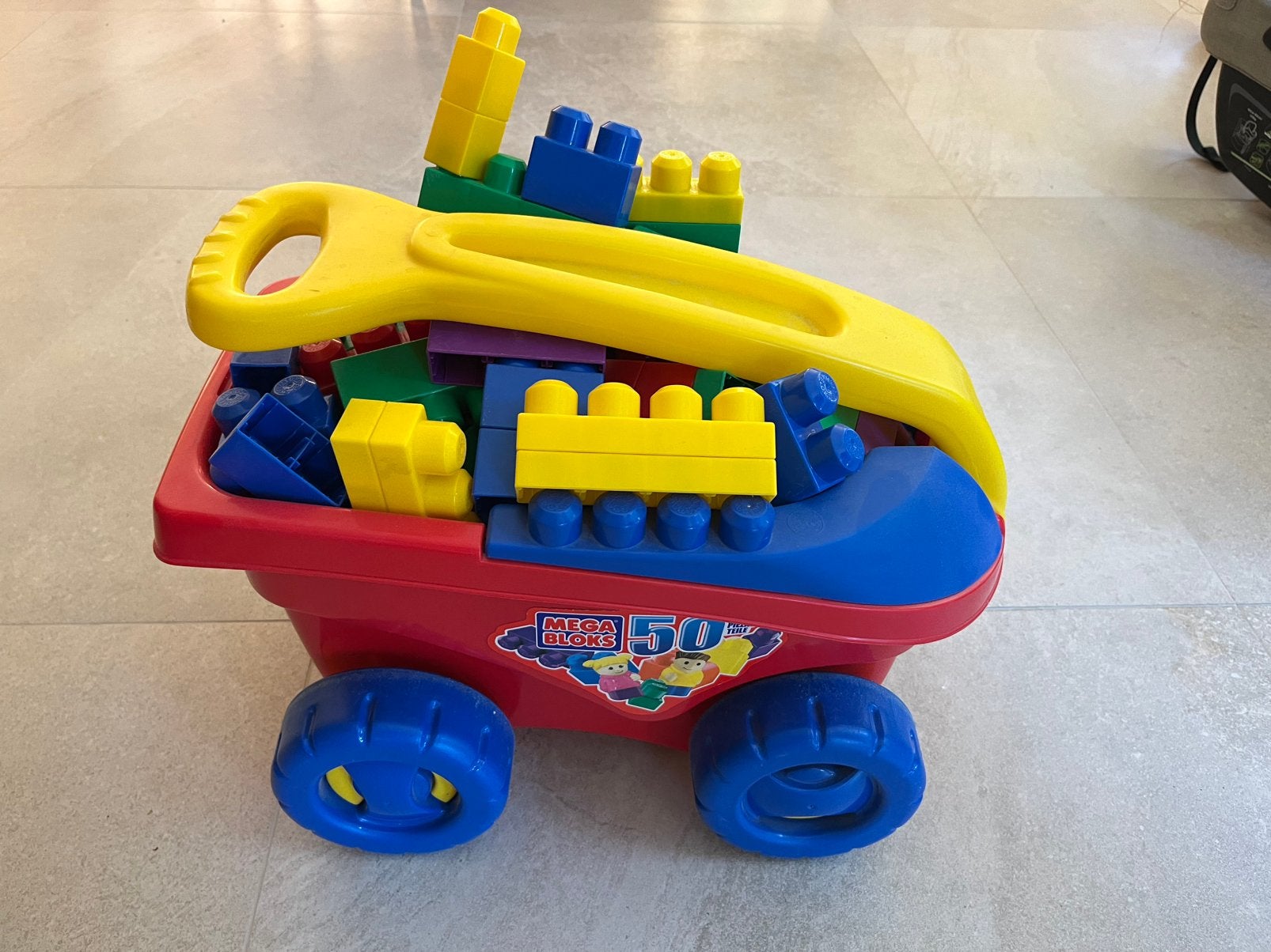 Mega bloks, Ophalen, Zo goed als nieuw
