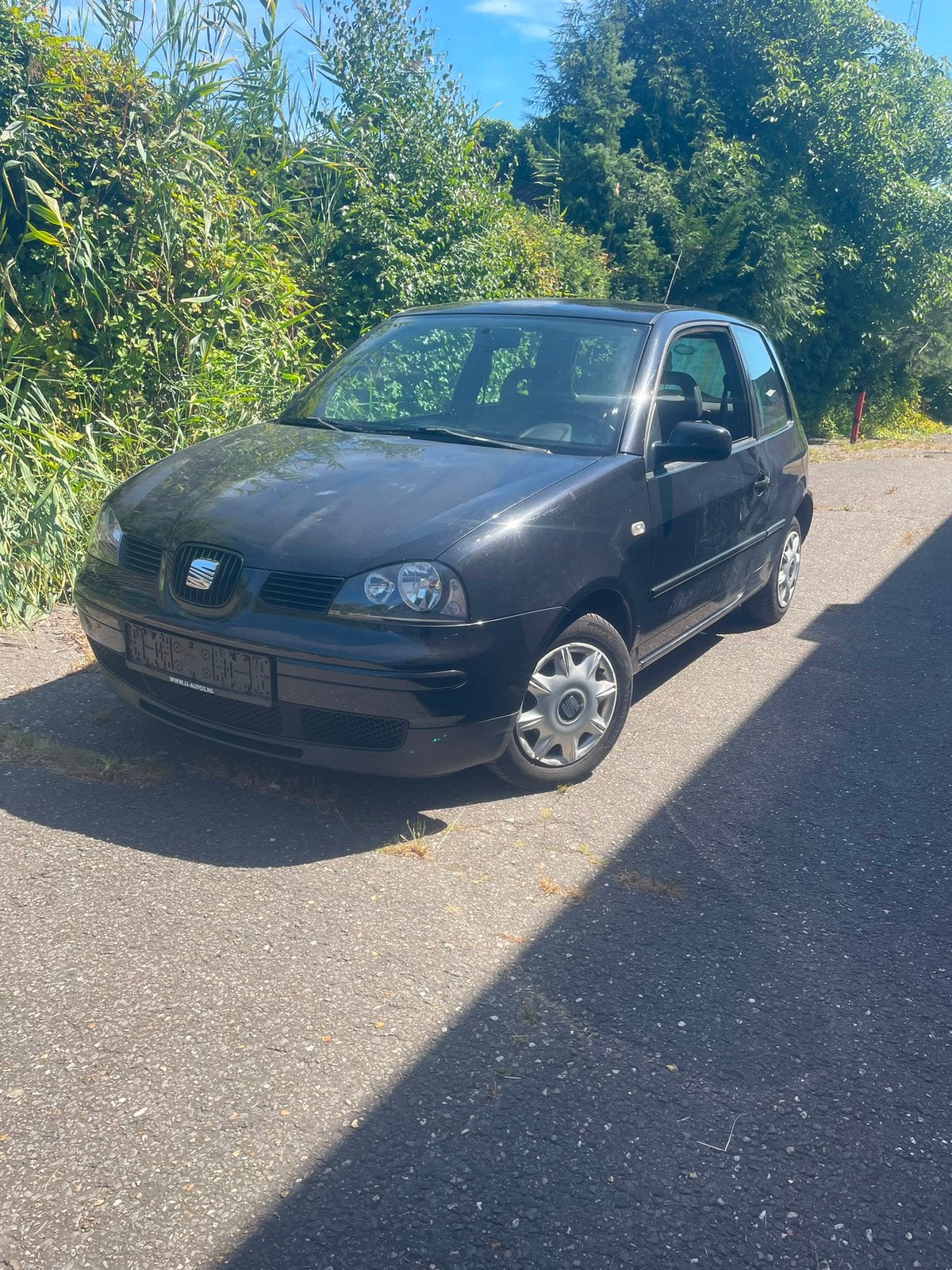 VW AROSA GEKEURD VOOR VERKOOP, Auto's, Voorwielaandrijving, 4 zetels, Stof, Zwart