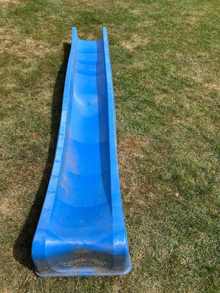 Glijbaan blauw, Enfants & Bébés, Jouets | Extérieur | Aires de jeux, Enlèvement, Utilisé, Toboggan