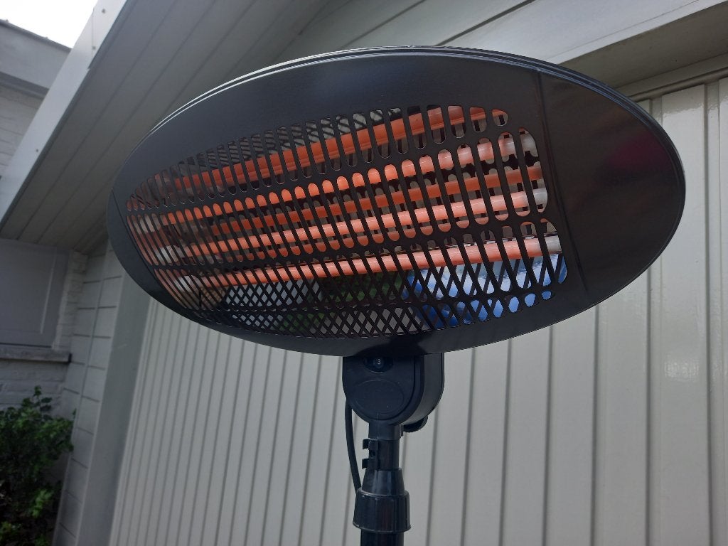 Terrasverwarmer, Tuin en Terras, Draaibaar, Gebruikt, Vloer, Ophalen