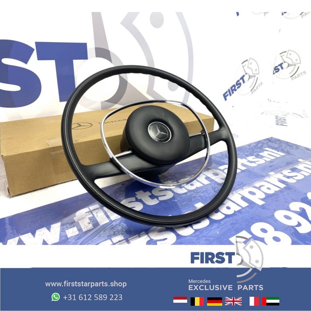 A1154640301 Mercedes Benz ZWART STUURWIEL W114 W115 originee, Utilisé, -, -, Enlèvement ou Envoi
