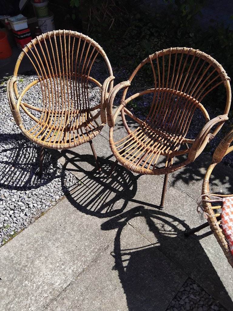 salon de jardin Noordwolde, Enlèvement, Rotin