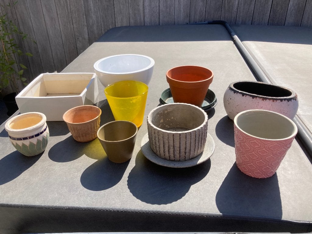 Bloempotjes, Ophalen