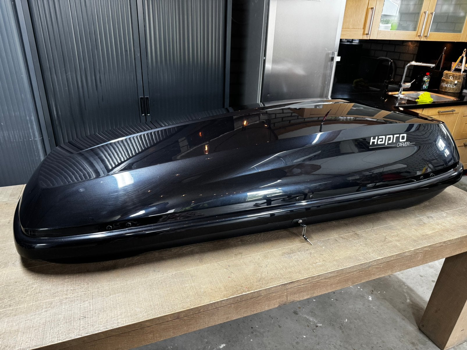 Hapro Carver 6.5 Brilliant Black – 430L – 2 sleutels, Enlèvement, Comme neuf