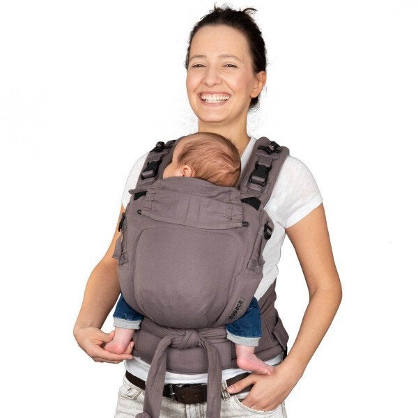 Hoppediz Nabaca draagzak, Kinderen en Baby's, Gebruikt, Buik of Rug, Draagzak, Ophalen