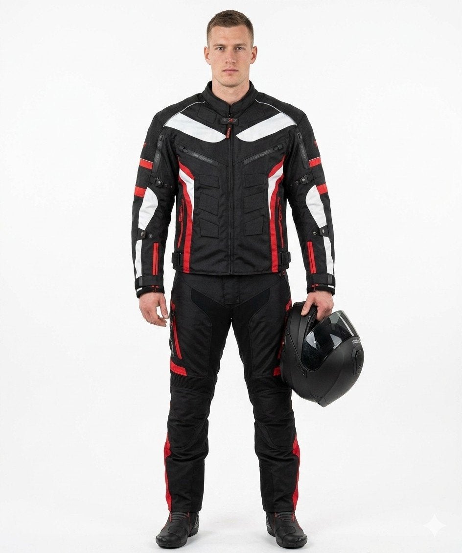 veste de Moto textile cordura 600D neuf CE protecteurs, Envoi, Neuf, avec ticket, Manteau | tissu