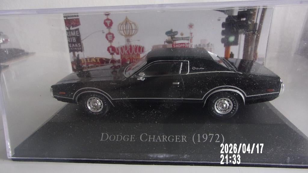 DODGE CHARGER 72.De AGOST MUSCLE CAR 1/43 COM NEW, Ophalen of Verzenden, Zo goed als nieuw, Auto, Overige merken
