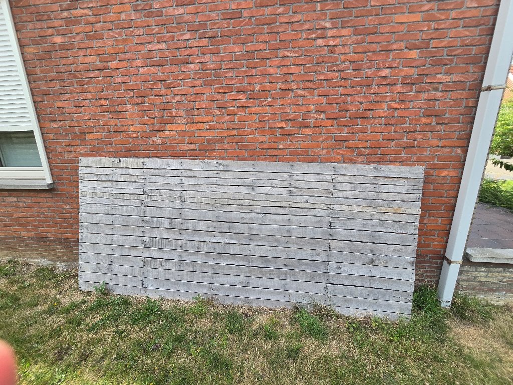 Gratis paletten en hout, Ophalen, Gebruikt