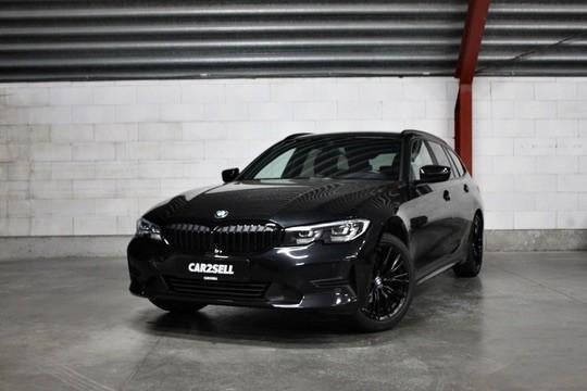 BMW 318da NAVI/LED/CARPLAY/DAB/AIRCO ***12 M GARANTIE***, Autos, Achat, Entreprise, Entretenue par le concessionnaire, Noir