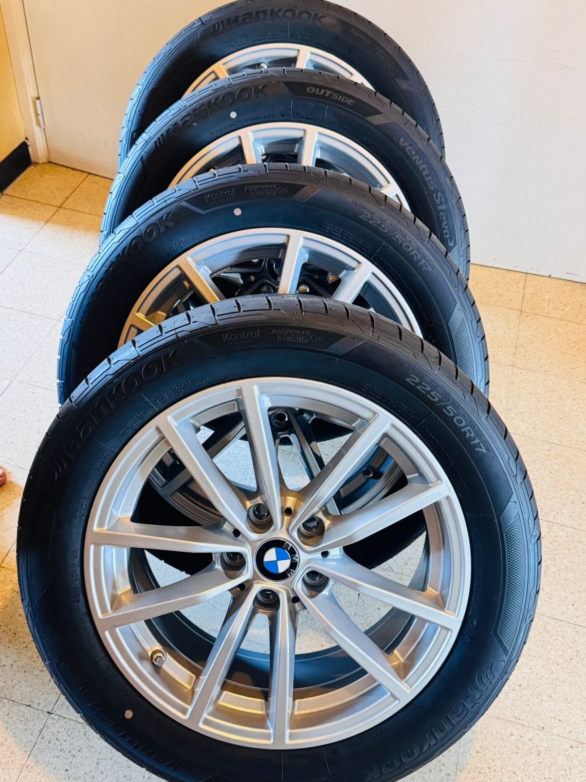225/50R17 Profiel diepte 7mm, Auto-onderdelen, Banden en Velgen, Ophalen, Band(en)