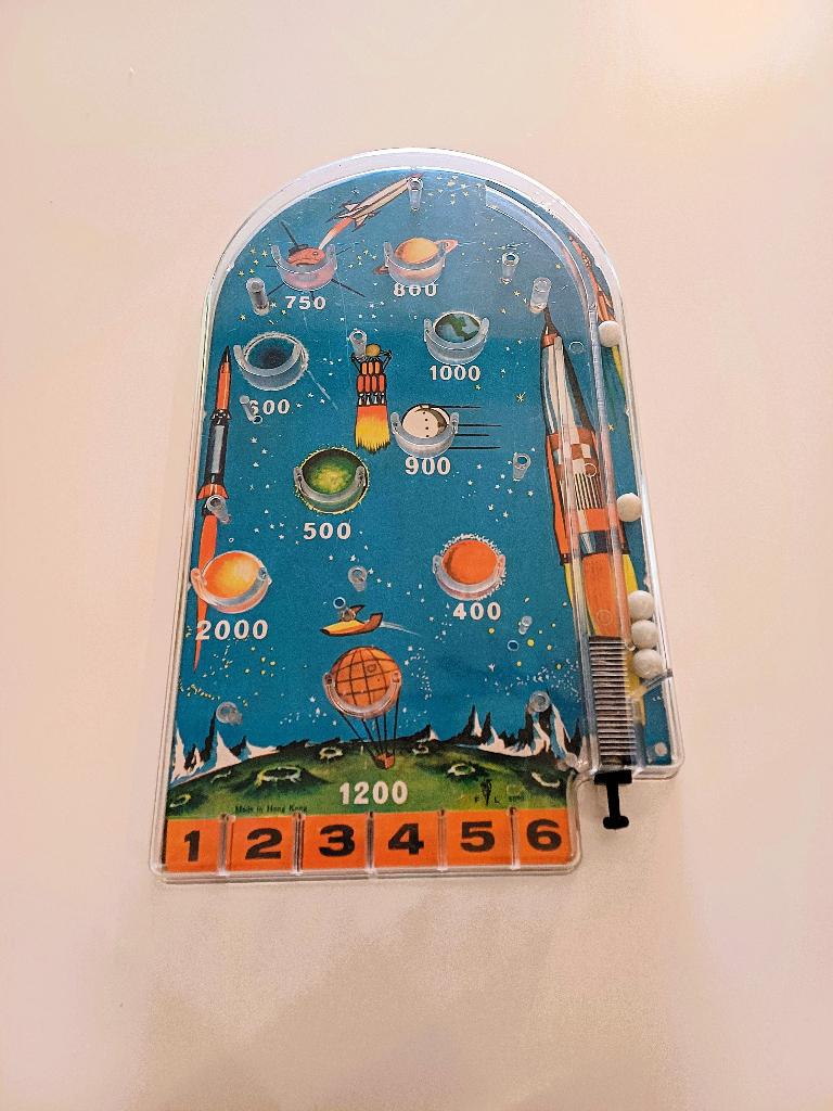 Vintage Bagatelle spel Space Age, Ophalen of Verzenden, Flipperkast