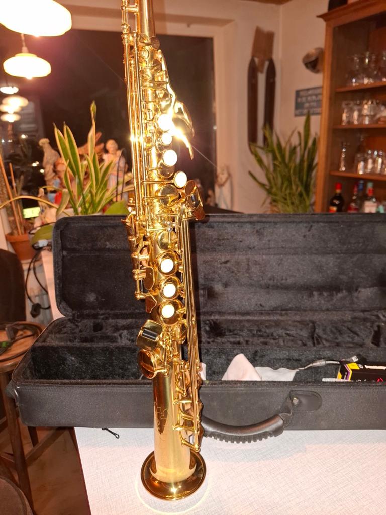 Yamaha YSS 275 sopraan saxofoon., Muziek en Instrumenten, Blaasinstrumenten | Saxofoons, Ophalen, Sopraan