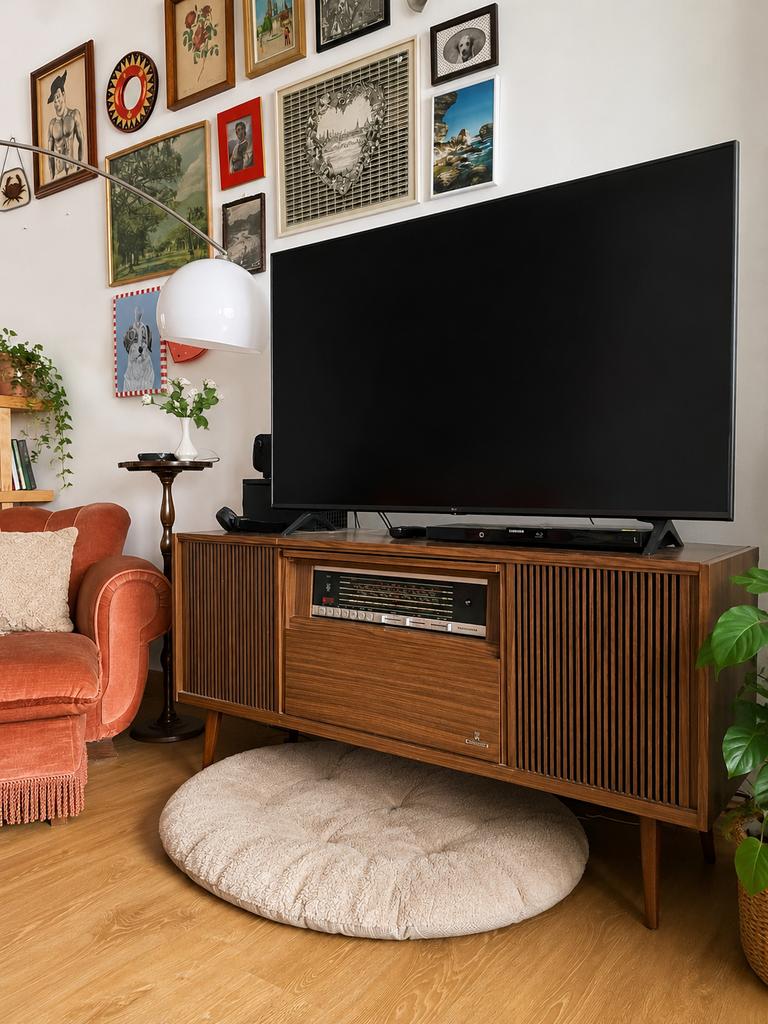 Mooie platenspeler / vintage Grundig Rossini radiokast, Enlèvement