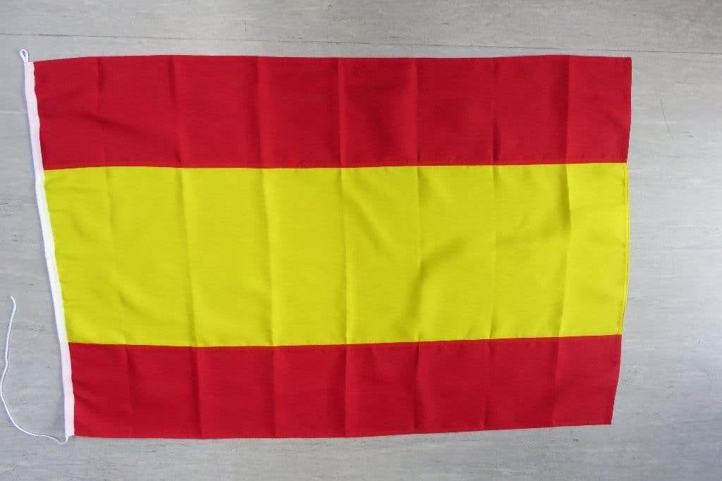 Spaanse vlag 100 X 150 cm of 150 X 225 cm, Ophalen of Verzenden, Nieuw