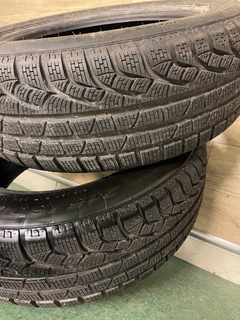 Pneus Hiver Pirelli 215 60 R17 excellent état, Autos : Pièces & Accessoires, Pneus & Jantes, Pneus hiver, Enlèvement, Utilisé