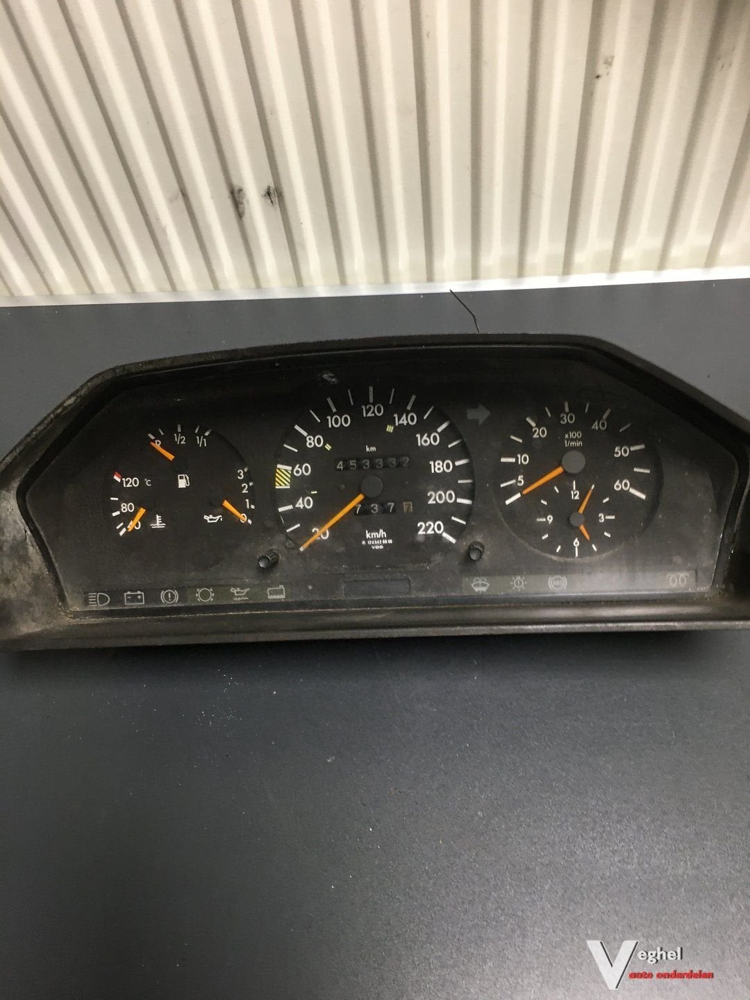 Mercedes W124  1991    Diesel   124 542 6806   Km Tellerklok, Gebruikt, -, -, Ophalen of Verzenden