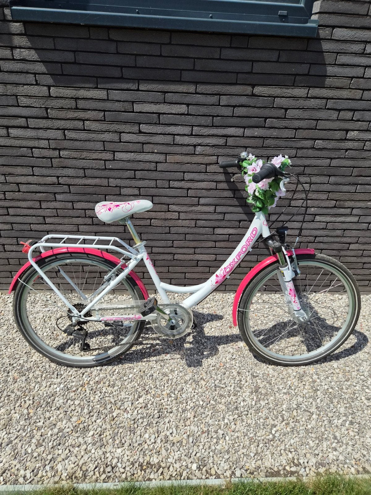 Oxfort meisjesfiets 24 inch, Comme neuf, Enlèvement, Frein sur jante, 24 pouces